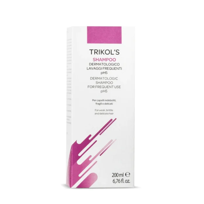 KLERADERM TRIKOL’S SHAMPOO FREQUENT USE Kasdienis plaukų šampūnas pH 5, 200ml