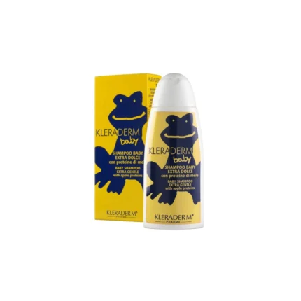 KLERADERM BABY BABY SHAMPOO Ypač švelnus kūdikių šampūnas 150ml