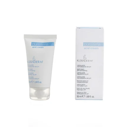 KLERADERM ACID CREAM/Kremas su pieno rūgštimi, normalizuoja odos pH 50ml
