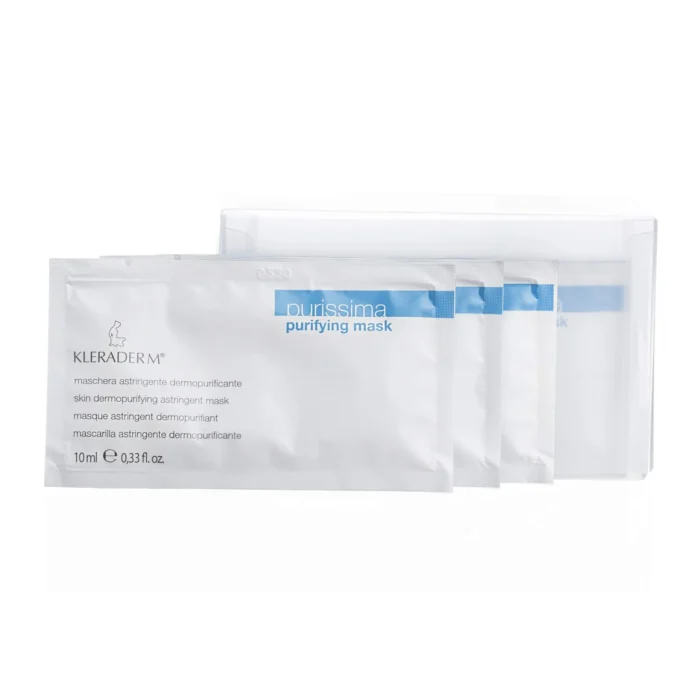 KLERADERM PURIFYING MASK/Valomoji astringentinė kaukė – monodozė 10ml