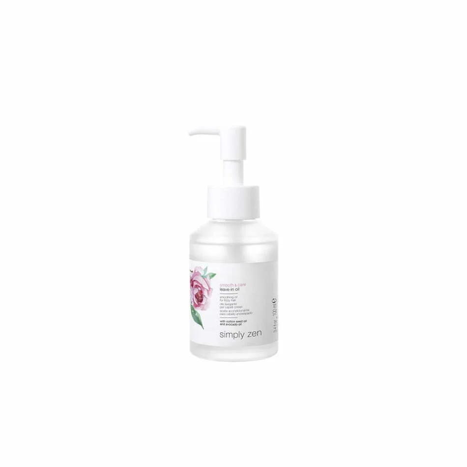 Simply Zen SMOOTH & CARE LEAVE IN OIL plaukus glotninantis aliejus 100ml Simply Zen SMOOTH & CARE LEAVE IN OIL plaukus glotninantis aliejus 100ml