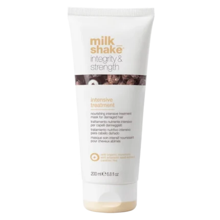 milk shake integrity intensive treatment stipri maitinanti kaukė su ekologišku muru muru sviestu