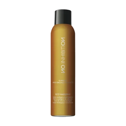 no inhibition eco hairspray ekologiškas plaukų lakas 250ml