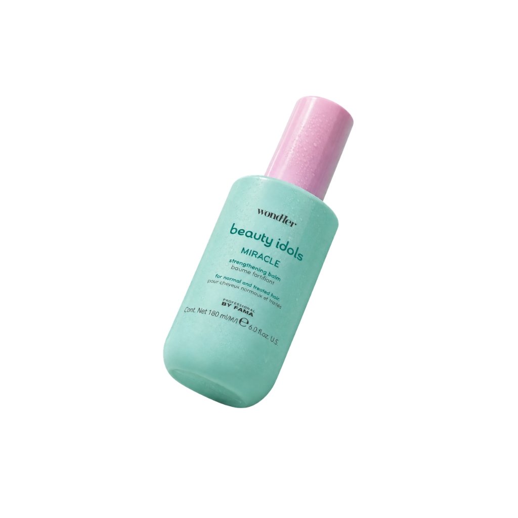 Professional By Fama WondHer BEAUTY IDOLS MIRACLE LEAVE-IN stiprinantis, itin drėkinantis balzamas normaliems, pažeistiems plaukams 180ml. professional by fama wondher beauty idols miracle leave in stiprinantis, itin drėkinantis balzamas normaliems, pažeistiems plaukams 180ml.