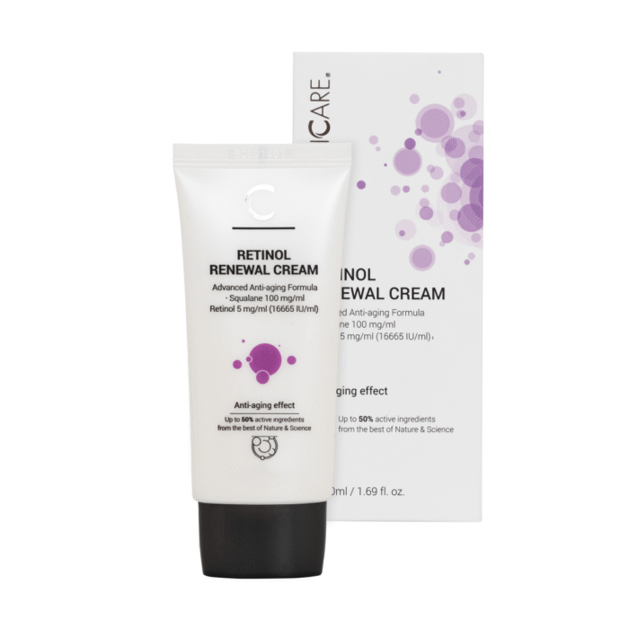 clinicare | atjauninantis kremas su retinoliu retinol renewal cream 50ml