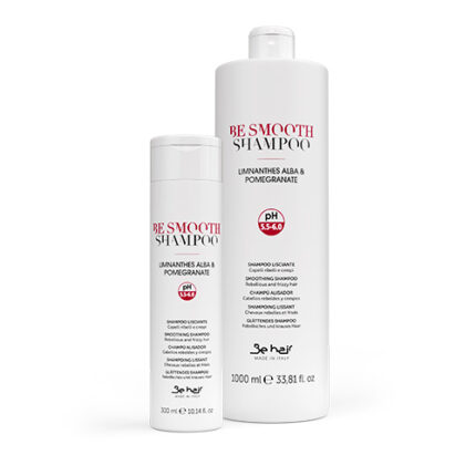 be hair be smooth glotninantis šampūnas maištingiems, nepaklusniems plaukams