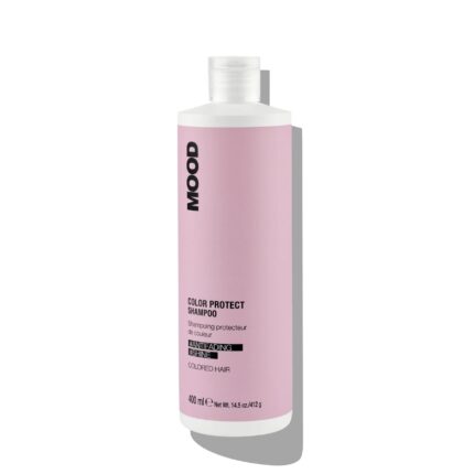 mood color protect šampūnas dažytiems, pažeistiems plaukams