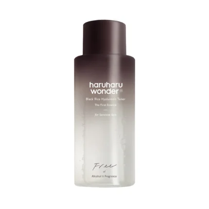 haruharu wonder black rice hyaluronic toner fragrance free bekvapis hialurono tonikas 150ml