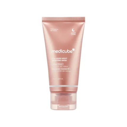 medicube collagen night wrapping mask naktinė veido kaukė 75ml