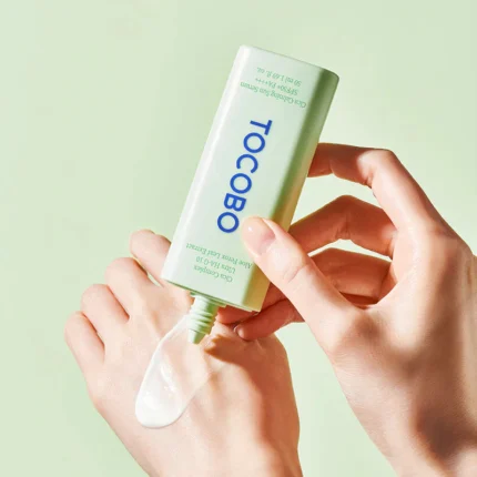 tocobo cica calming sun serum spf50+ pa++++ raminantis serumas nuo saulės 50ml
