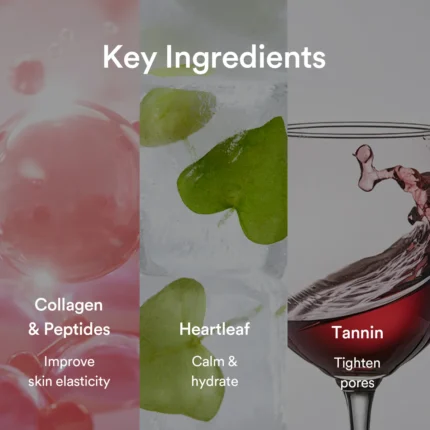 abib collagen gel mask heartleaf jelly veido kaukė su kolagenu 1 vnt.