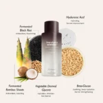 haruharu wonder black rice hyaluronic toner fragrance free bekvapis hialurono tonikas 150ml