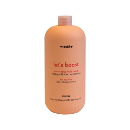 pbf wondher let’s boost nourishing maksimalaus drėkinančio ir maitinančio poveikio plaukų kaukė 1l.