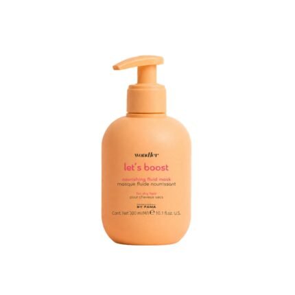pbf wondher let’s boost nourishing maksimalaus drėkinančio ir maitinančio poveikio plaukų kaukė 300ml.